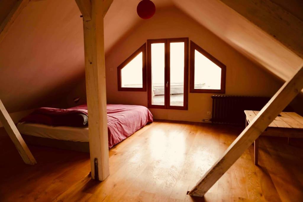 Maison Vue Panoramique Depuis Le Coteau De Шинон Екстериор снимка